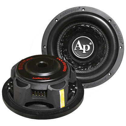 TXXFB1000 - Audiopipe 10″ Shallow Mount Woofer 300W RMS/600W Max Dual 4 Ohm Voice Coils