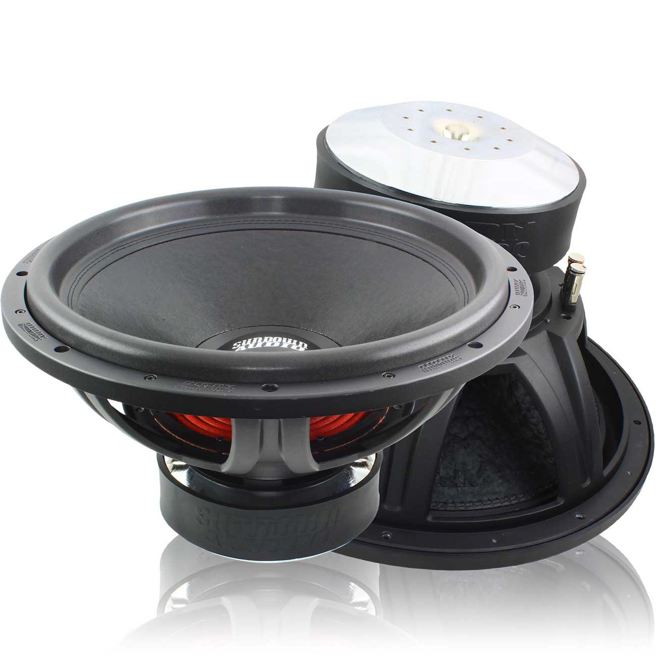 U18V2D2 - Sundown Audio 18″ Woofer 1750W RMS Dual 2 Ohm Voice Coils