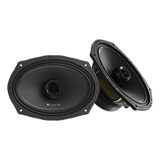 XMT694 - Orion XTR 6x9" 2-Way Midrange Water-Resistant Speakers 400W RMS/1600W Max 4 Ohm (Sold In Pairs)