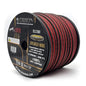 XS12300 - Orion OFC Speaker Wire 12 Gauge 300 Foot Roll - Translucent Red/Black
