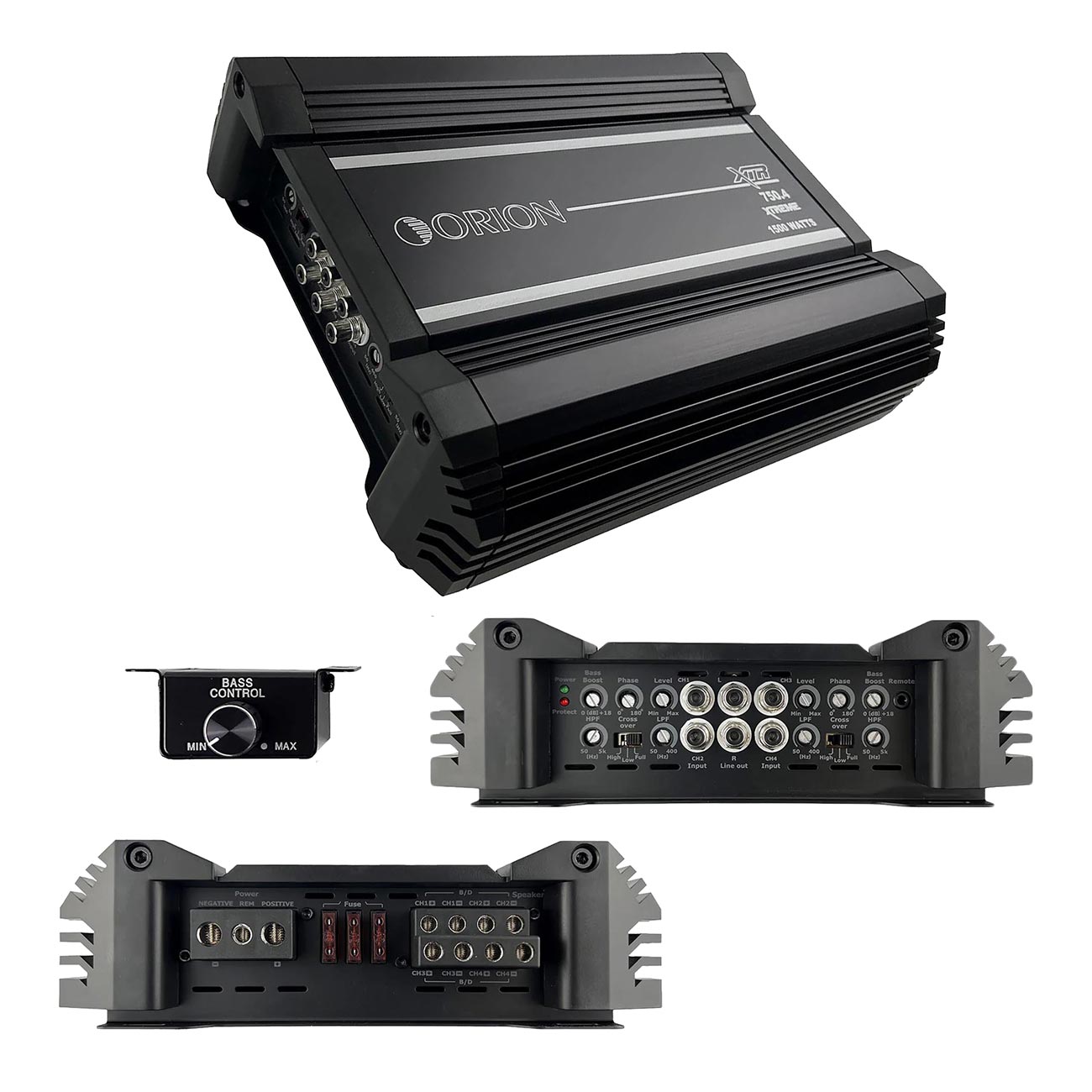 XTR7504 - Orion XTR Series 4 Channel Amplifier 750W RMS