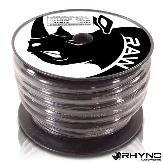 RHYNO 99 SERIES 1/0 GAUGE OFC POWER CABLE [50FT SPOOL]