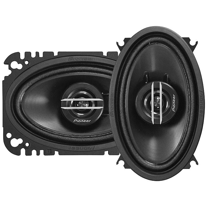 TSG4620S - Pioneer 4x6" 2 Way Full Range Speakers 200 Watts - Pair - No Grills