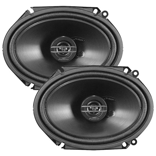 TSG6820S - Pioneer 6x8" 2 Way Speakers 250 Watts - Pair - No Grills