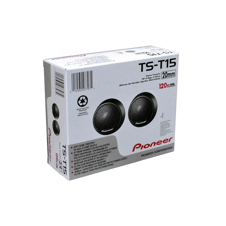 TST15 - Pioneer 3/4" Tweeter (Sold as pair) 120W max