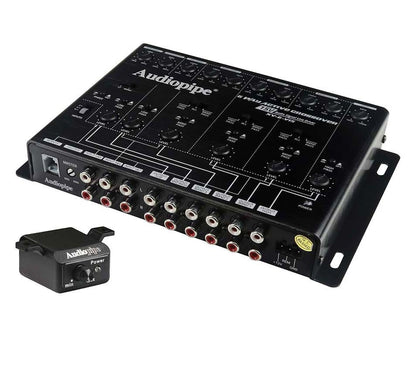 XV6V15 - Audiopipe 6 Way Crossover 8 ch. Input 12 ch. Output